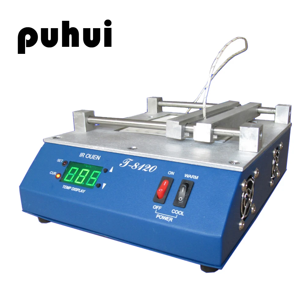 Инфракрасный подогреватель Puhui T8120 с постоянной температурой 800 Вт PID