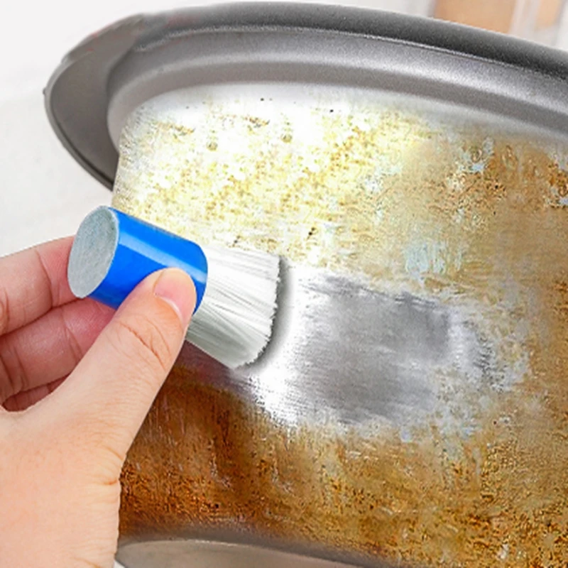 

1 Набор из 2 предметов 100 набор волшебная палочка очистка от загрязнения из нержавеющей стали металлическая щетка для удаления ржавчины Чистящая палочка щетка для мытья