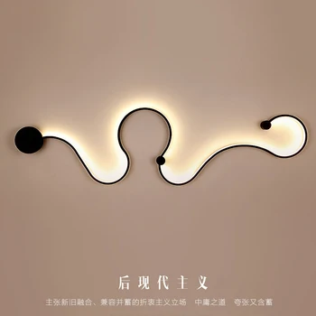 

New modern minimalist creative wall lamp Lights led bedside wall lamp bedroom lamp aisle corridor hotel wall lamp light