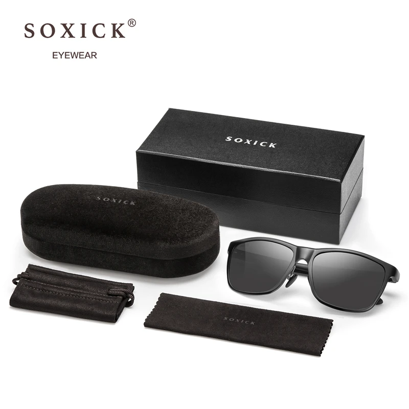 Soxick UV Sunglasses Polarized Women Innovative Anti-Blue Glasses Fashion Unisex Cool Men Sunscreen Classic Brand Design Eyewear