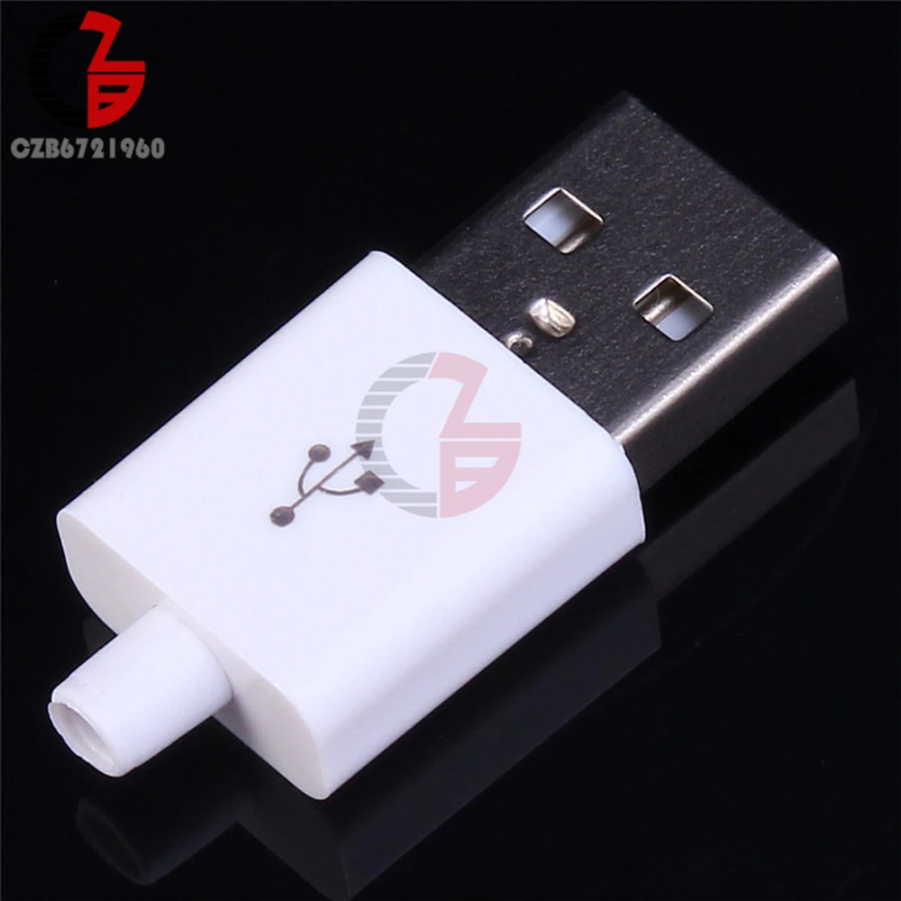 10Pcs Male Usb Connector Kit 5P 20 Plug Type A Diy Components White huismerk kopen in de aanbieding 10Pcs Male Usb Connector Kit 5P 20 Plug Type A Diy Components White huismerk kopen in de aanbieding