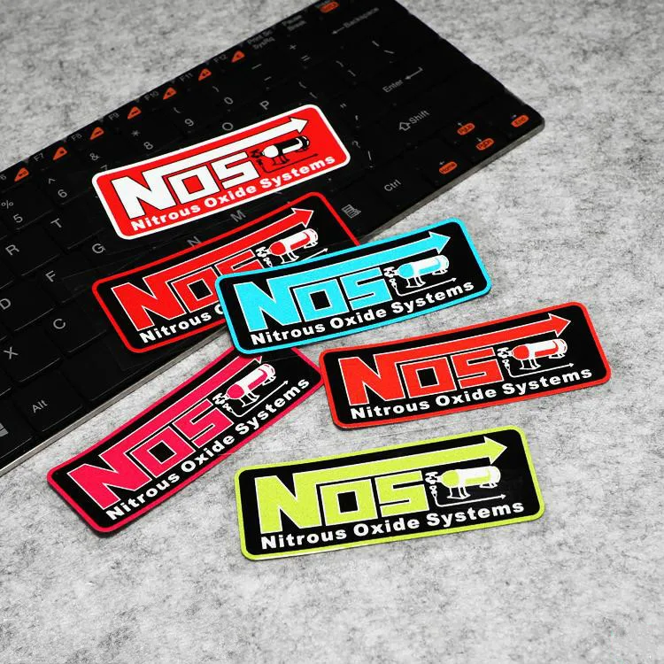 

GalonDeco NOS Nitrogen Accelerate Individual Reflective Stickers for Cars Whole Body Glue Sticker Car Sticker Accessories