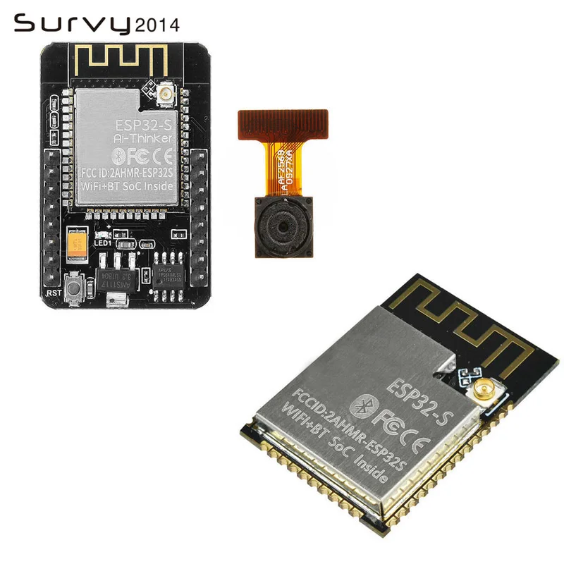WiFi + Bluetooth модуль ESP32 серийный к WiFi/камере/Anxin/ESP32 CAM развитию|Интегральные схемы| |