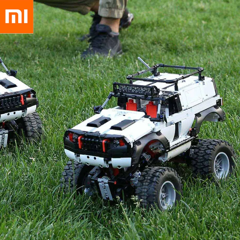 

Xiaomi Intelligent 4WD Off-Road Vehicle Building Blocks 3D Drawing Strong Climbing Graphic Programming Bluetooth 4.2 Racking Car