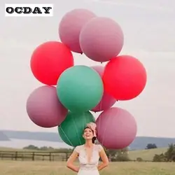 OCDAY 36 дюймов латексные воздушные шары надувные игрушки гелий большие гигантские Воздушные шары День рождения игрушка подарок воздушный