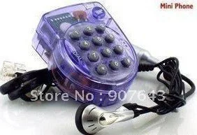 Гений мини громкой связи телефон и гарнитура landlineheadset Бесплатная - Цена: 