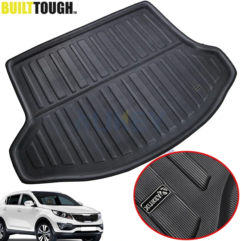 

For KIA Sportage 2011 - 2015 Rear Trunk Liner Cargo Boot Mat Floor Tray Protector Carpet Mud Kick Pad 2012 2013 2014 R SL