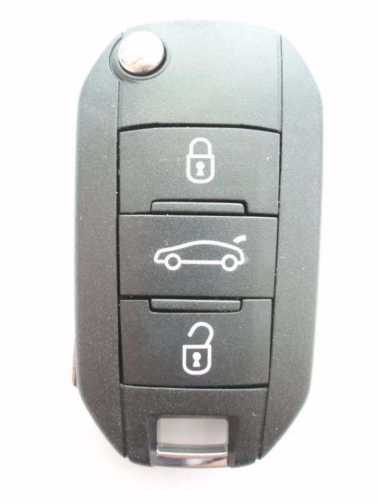 folding car remote key case for Peugeot 5008 Waterproof case for car