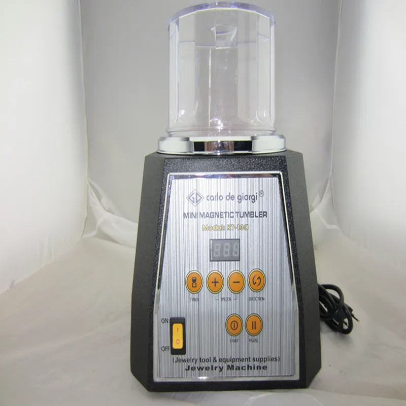 kt130 jewelry gold tumbler, 2kw rotary rock tumber, silver