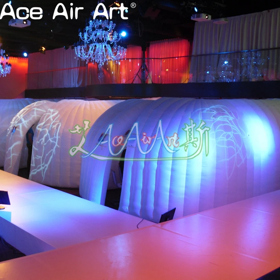  Led lighting inflatable equipmentinflatable office structure for trade show and events in the offic
