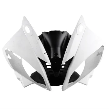 

For Yamaha YZF R6 2006-2007 Motorcycle Upper Front Nose Cowl Fairing Injection Mold ABS Plastic Unpainted White