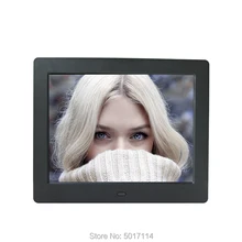 8 дюймовая цифровая фоторамка светодиодный Подсветка HD 1024*768 Экран электронный альбом для фотографий Музыка Видео, хороший подарок для ребенка