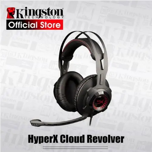 

Kingston HyperX Cloud Revolver Headphones Studio-grade sound stage lets you hear further Gaming Headset for FPS