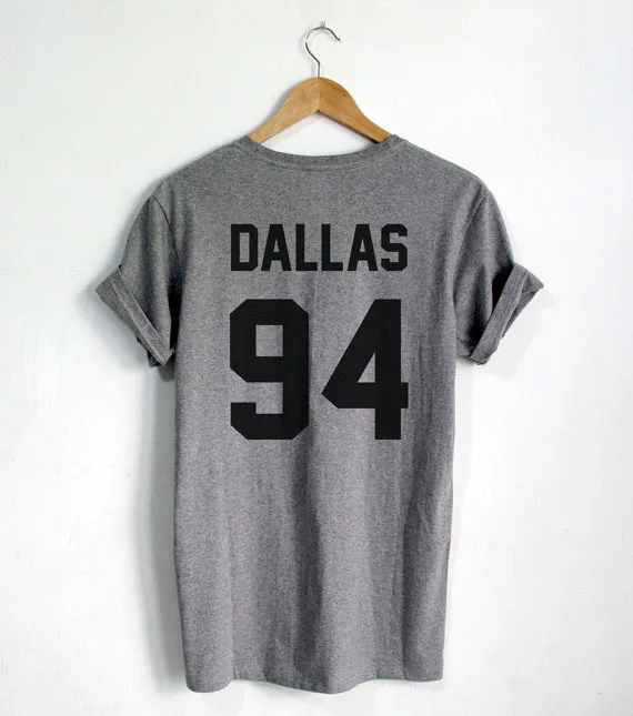 Кэмерон Футболка с принтом dallas DALLAS 94 Hipster tumblr унисекс футболка больше Размеры и