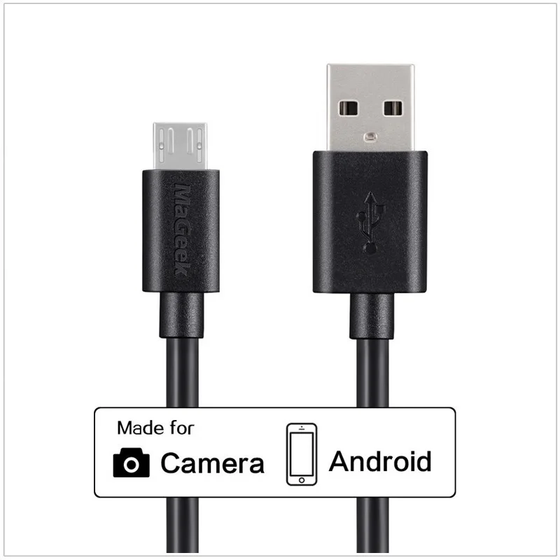 MaGeek Micro USB кабель Быстрая зарядка 5V2A 0,3 м 1 м 1,8 м 3 м Мобильный телефон Android кабели samsung Galaxy S7 LG huawei Xiaomi