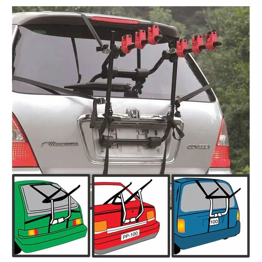 Buy YONTREE 1 Piece 2 Bike Trunk Mount Hatchback SUV