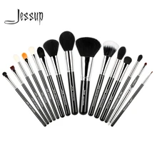 Jessup, 15 шт., набор кистей для макияжа, пудра, инструменты для красоты, Кисть для макияжа, пудра, тональный крем, консилер, тени для век, подводка для глаз, кисть для губ