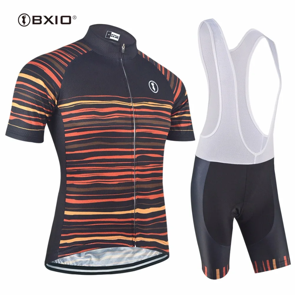 

BXIO Cycling Clothing Summer Bike Jerseys Men's Bicycle Wear Brand Design Pro Team Road Cycle Uniform Stock Items 150