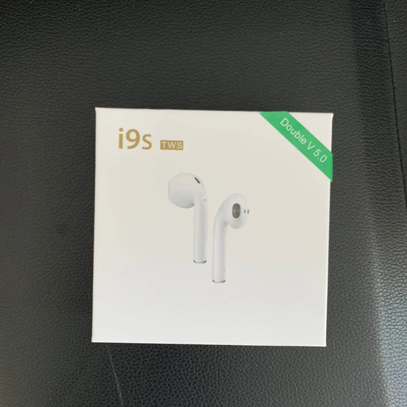 100 шт. I9S наушники вкладыши TWS с in ear Двойные Уши звонок беспроводной Bluetooth 5 0 мини