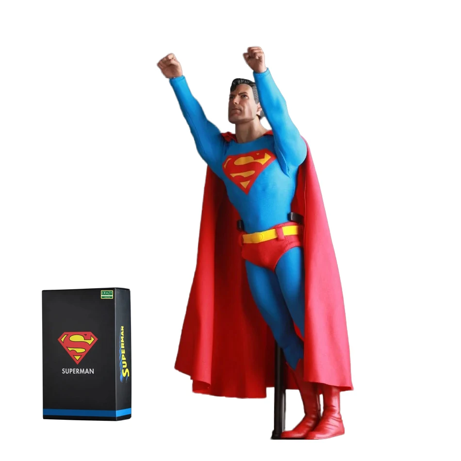 

Crazy Toys Justice League Superman Super Hero PVC Action Figure Collectible Model Toy Doll 30cm KT2985