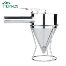 Нержавеющая сталь маленькие шарики осьминога делая воронку выпечка капкейков Диспенсер со стойкой кухонные принадлежности гаджеты воронки инструменты