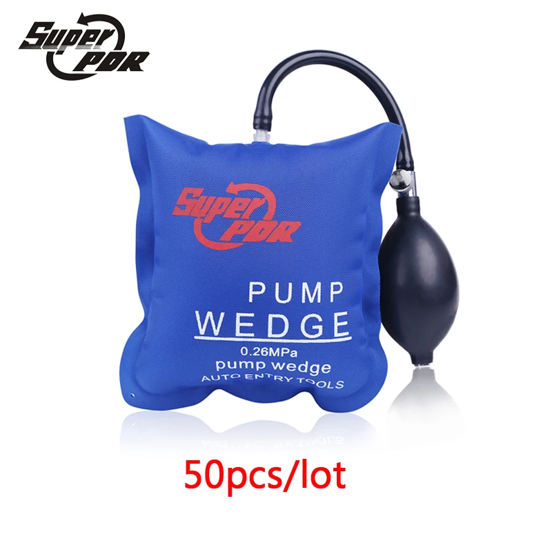 

Super PDR Pump Wedge Locksmith Tools 50pcs Auto Air Wedge Airbag Lock Pick Set Open Car Door Lock Opening Tools 16.8CM*15.8CM