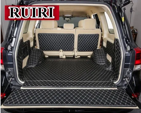 

Top quality! Special trunk mats for Toyota Land Cruiser 200 2018-2010 5 seats durable boot carpets cargo liner mat,Free shipping