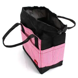 Полоса дизайн Термосумка для пищи Портативный Термоизолированный Bento сумка-холодильник сумка для Для женщин дети Для мужчин обед контейнер