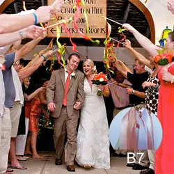 10 шт. свадебные принадлежности празднование разноцветный выполнить лента на палочке праздничные вечерние взаимодействия волшебные