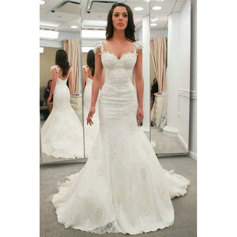 Trumpet Lace Wedding Dress