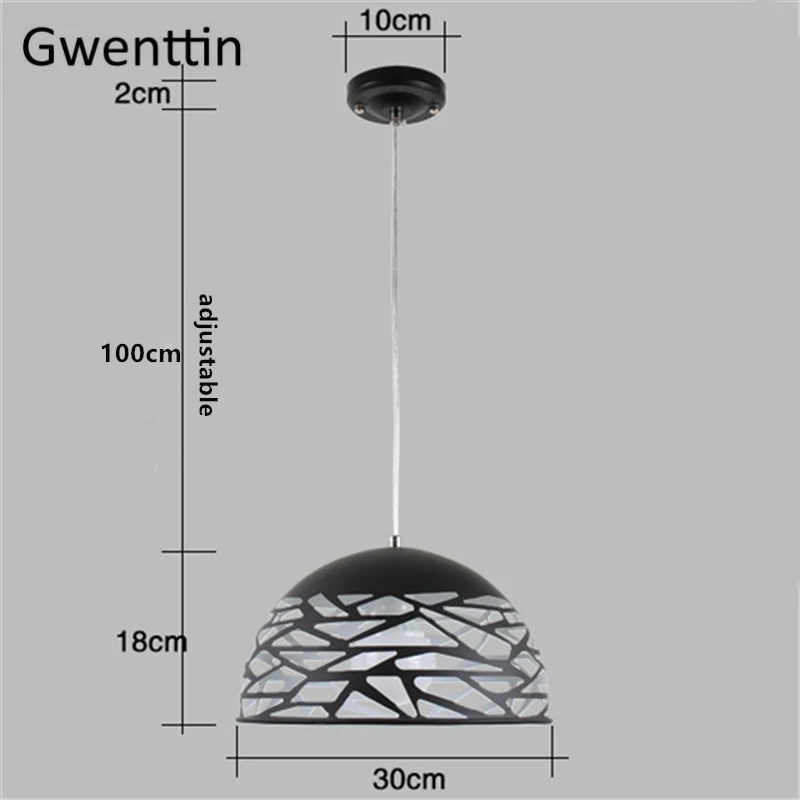 Iron-circular-round-led-pendant-lights-for-restaurant-living-room-bar-hollowed-out-hanglamp-free-shipping (3)