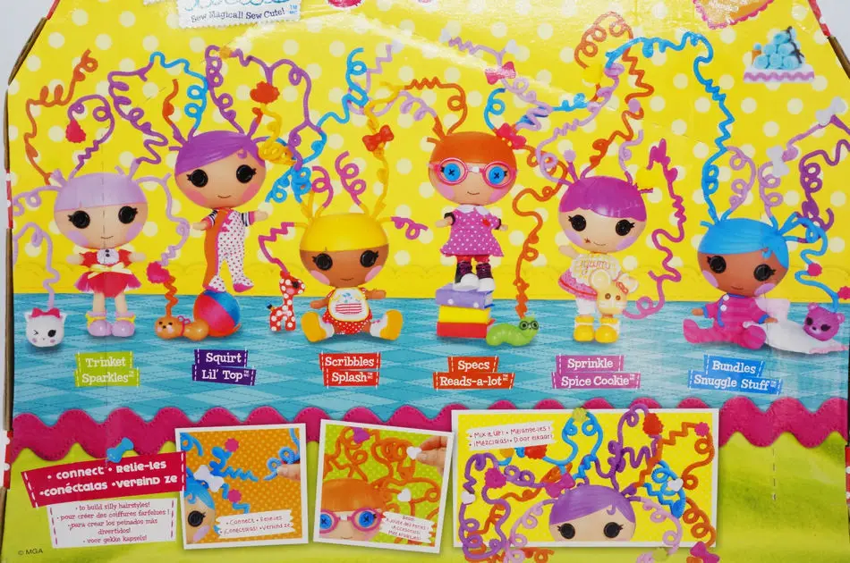lalaloopsy littles silly hair