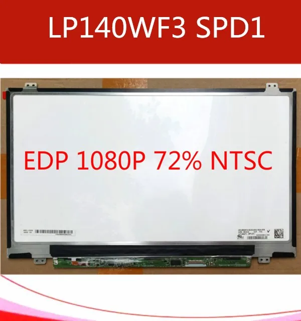 14,0 дюймовый тонкий ips lcd матрица 1920*1080 LP140WF3 SPD1 для lenovo T440S светодиодный экран для ноутбука дисплей 30pin 72% NTSC fit B140HAN01.3