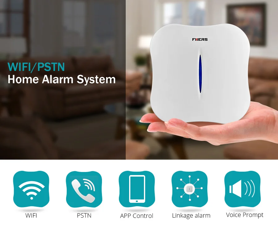 W1 WiFi pstn/GSM Умный дом Охранная сигнализация Системы с Беспроводной сирена приложение Управление охранной сигнализации хост