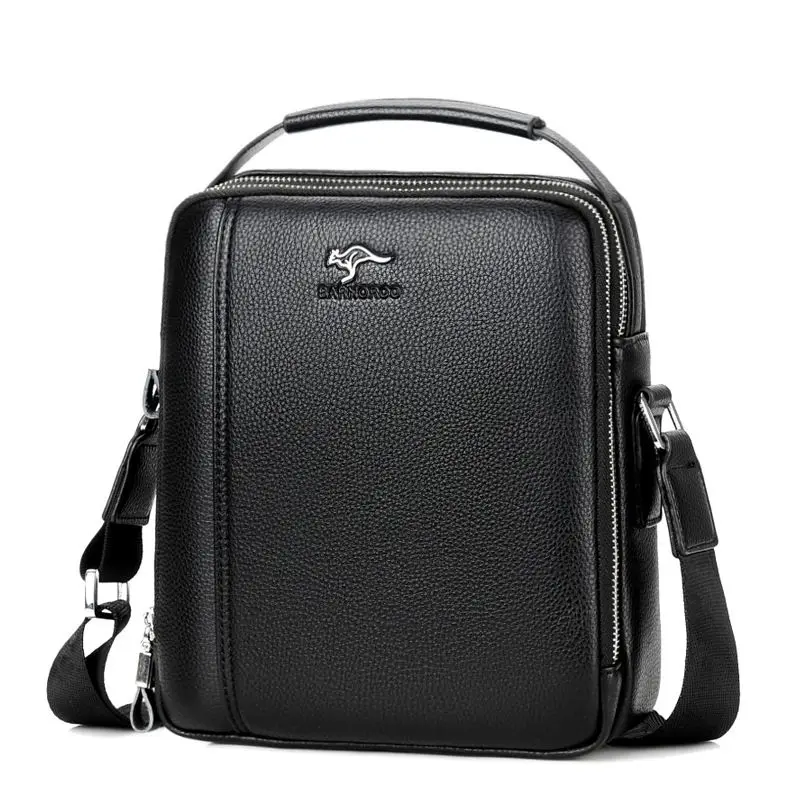 Top Quality Leather Men Handbag Soft Laptop Men Messenger Bags Male ...