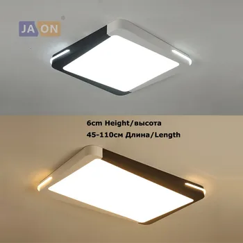 

LED Modern Acryl Iron Square Rectangle 6cm Height LED Lamp.LED Light.Ceiling Lights.LED Ceiling Light.Ceiling Lamp For Foyer