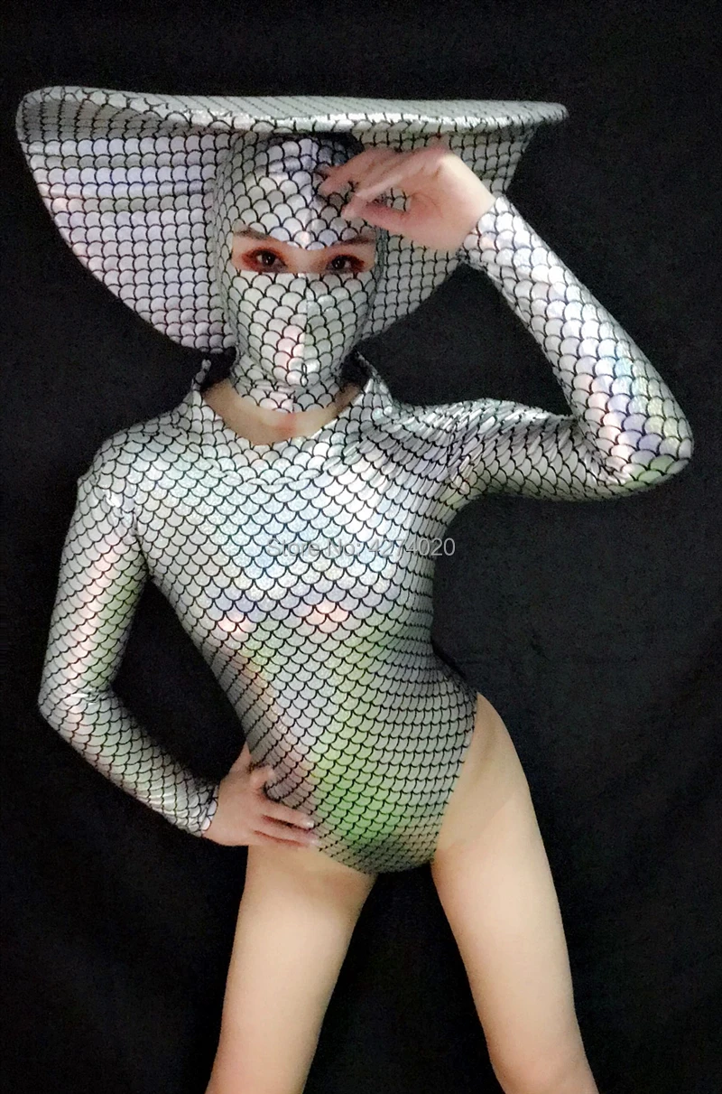 fish scale laser costume (3)