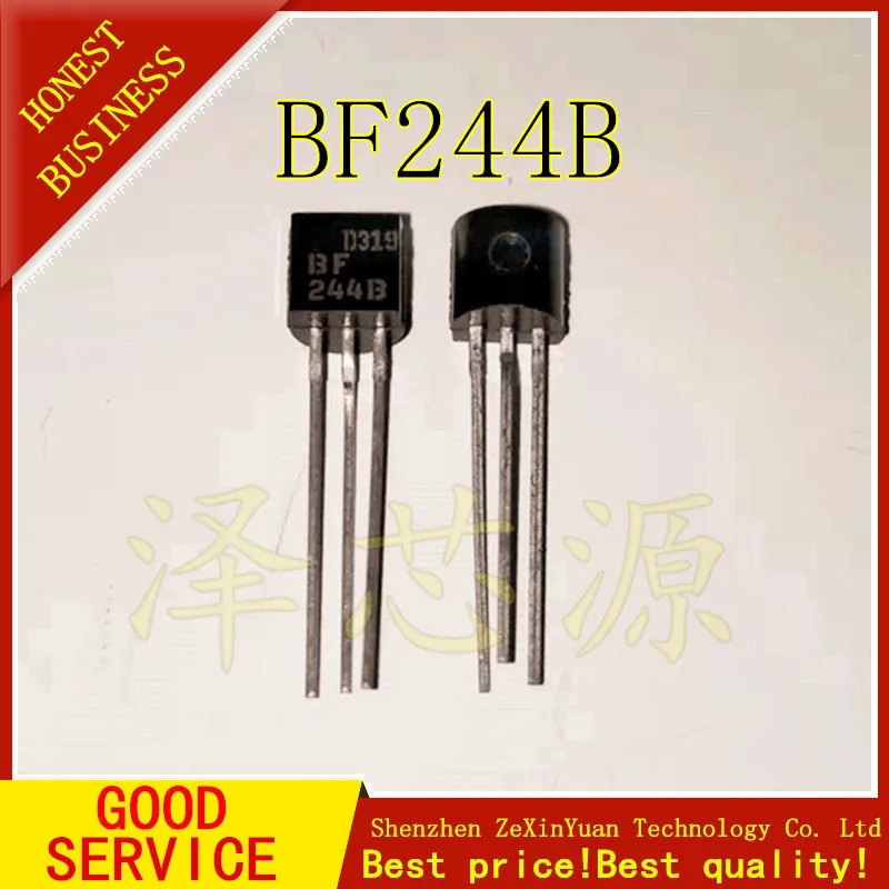 Free Shipping 10Pcs Bf244B Ic Amp Rf N Ch 30V To 92 244 Bf244 To 92 3 Best Quality huismerk kopen in de aanbieding