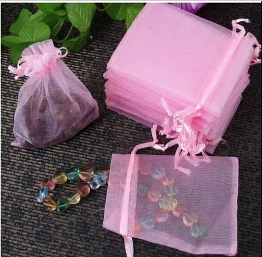 100 Pcs Organza Wedding Favour Bags Jewellery Pouches Birthday Candy 100 Pcs Organza Wedding Favour Bags Jewellery Pouches Birthday Candy Gifts For Party