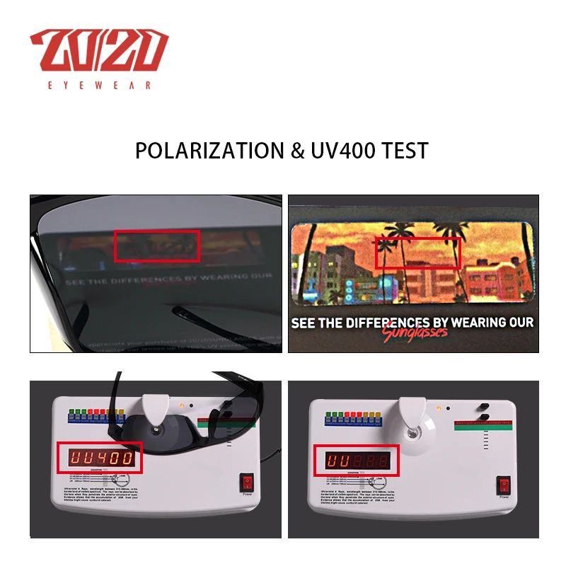 20/20 Марка Дизайн Классические Черные Поляризованные Солнцезащитные Очки Мужчины Винтаж Квадратные Линзы Солнцезащитные Очки Мужской Вождения Очки Gafas PL289