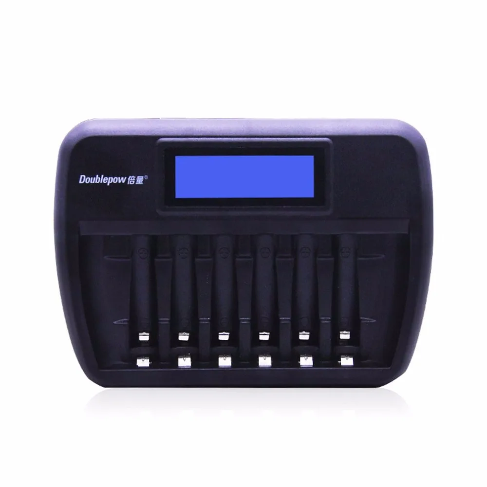 Doublepow Multifunctional Universal 6 Slots LCD AA AAA Rechargebale Battery Charger Automatic Intelligent Rapid Charger Doublepow Multifunctional Universal 6 Slots LCD AA AAA Rechargebale Battery Charger Automatic Intelligent Rapid Charger