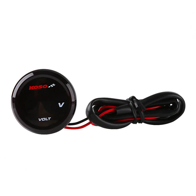 Вольтметр для мотоцикла XMAX250 300 NMAX CB500X Cb650F YBR125 новый Круглый Мини KOSO мотор счетчик