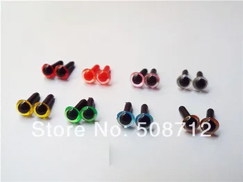 

DIY craft doll toy eyes-Color insert Crystal Eyes,Safety Eyes,4.5mm small size ,eight color can be chosen,per color 10pairs