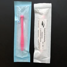 Срок годности/лот № 50 шт. одноразовые, для микрообработки ручка с# 18U для перманентного макияжа машина вышивка ручка ручная ручка для бровей