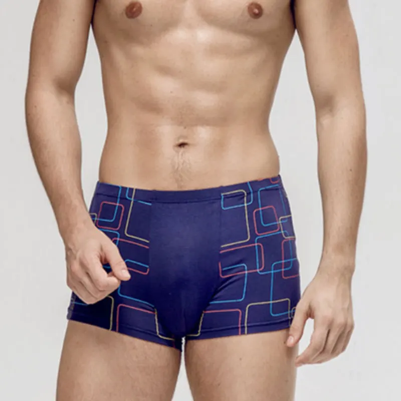 

XXL-6XL Boxer Men Underwear Plus Size Male Boxershort Mens Underpants Cuecas Hombre Sous Vetement Homme YS-1