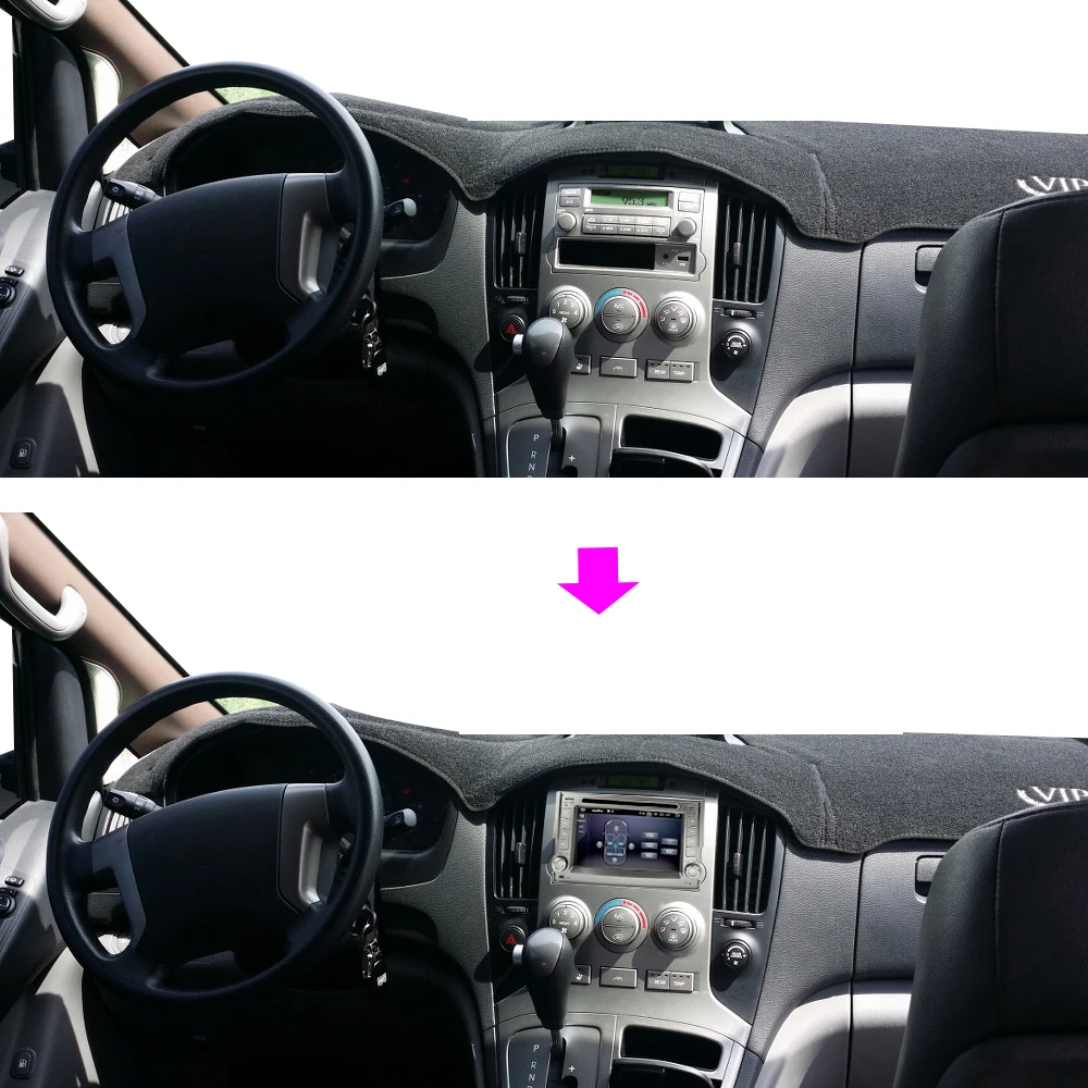 Clearance EKIY Octa Core Android 9.0 2 Din Car Multimedia DVD player for Hyundai H1 Grand Starex 2007-2015 GPS Navi Auto Radio WiFi BT SWC 1