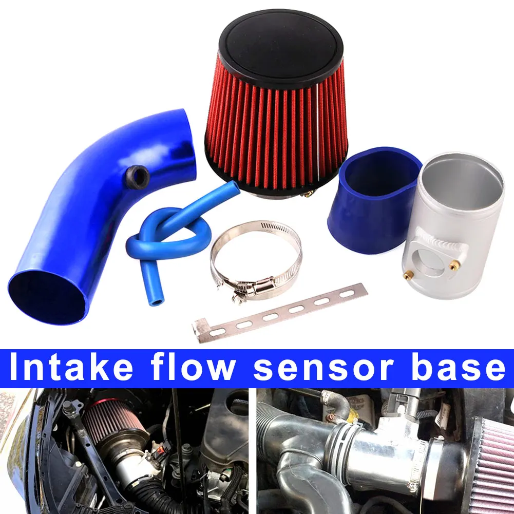 

2019 1 Set Intake Flow Pressure Sensor Fliter Base 76mm Aluminum Alloy Kit for Honda Toyota CSL88