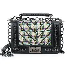 Известный бренд сумка Для женщин кожа Сумки на плечо Crossbody Цепи Сумка Высокое качество Для женщин Курьерские сумки Для женщин кошелек Bolsas