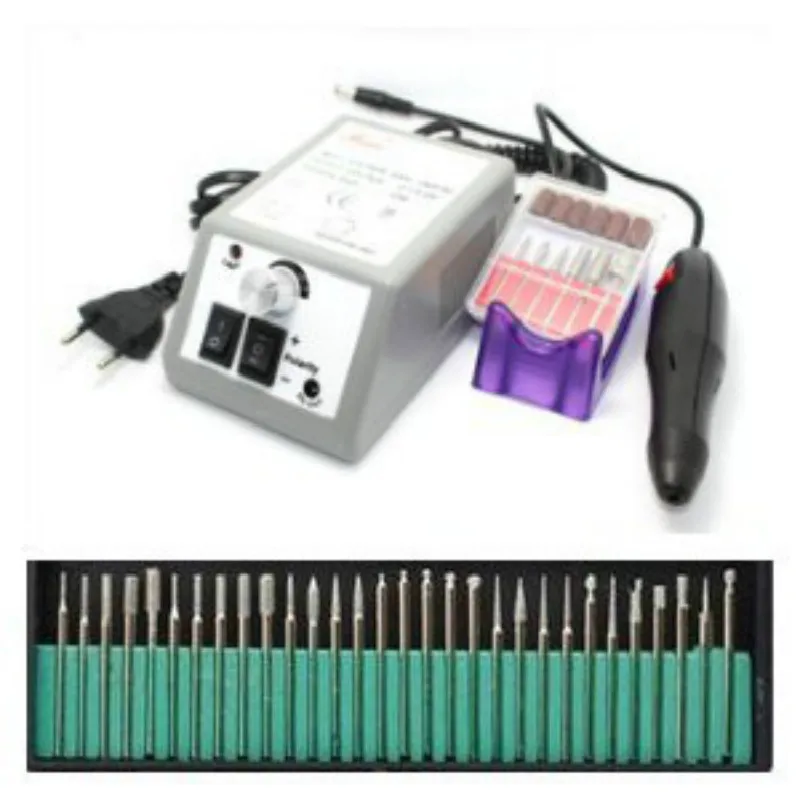

Electric Nail Machine 220V EU Plug Manicure Drill & Accessories Pedicure Nail Pen Machine Kits Nail