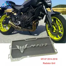MT 07 2014 2015 2016 2017 2018 עבור ימאהה MT 07 MT07 אופנוע רדיאטור מגן כיסוי גריל משמר גריל מגן
